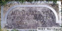 Alliene Janell "jan" Morrison West