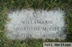 Willamarie Dorothy Schlenz Mccoy