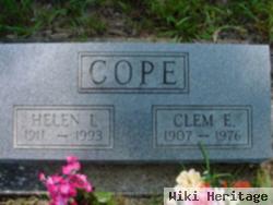 Clemens Earl "clem" Cope