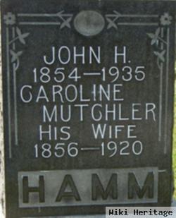 Caroline Mutchler Hamm