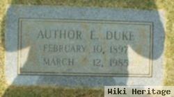 Author E. Duke