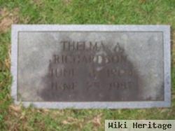 Thelma A. Richardson