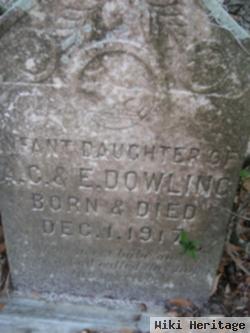 Infant Daughter Dowling