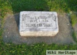 Selma Ann Short