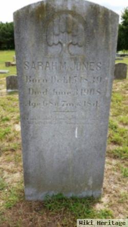 Sarah M Jones