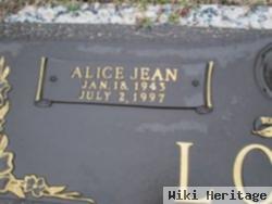 Alice Jean Lowe