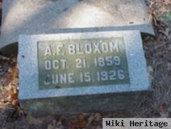 A. F. Bloxom