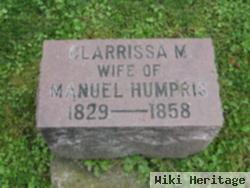 Clarrissa M Humpris