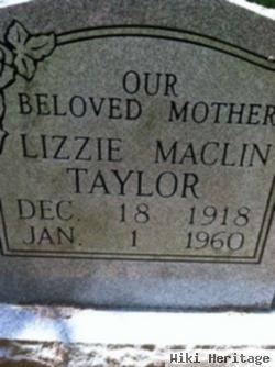 Lizzie Maclin Taylor