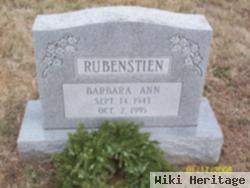 Barbara Ann Rubenstein