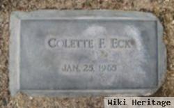 Colette F Falkenthal Eck