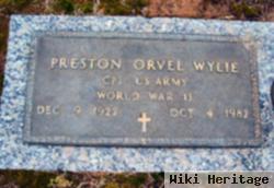 Preston Orvel Wylie