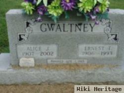 Alice Juanita "newby" Gwaltney