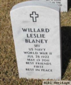 Willard Leslie Blaney